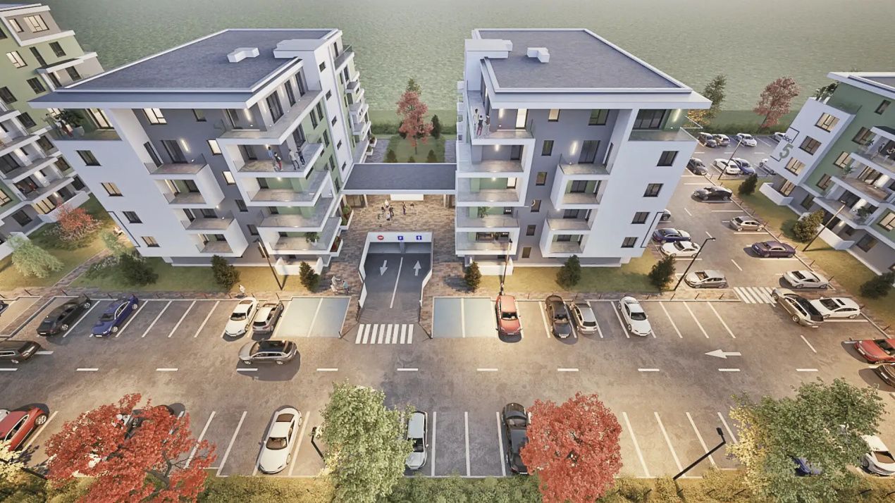 Apartament 3 camere, etaj intermediar, ansamblu nou Calea Surii Mici - Poză 3