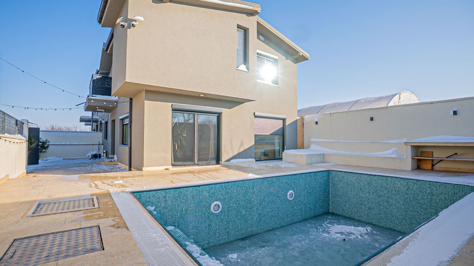 Lumina – Casa P+1E de vânzare, mobilată/echipata, cu piscină si garaj. - Poză 31