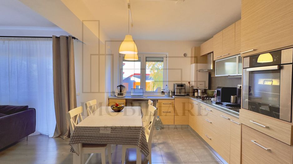 3 Camere | 76mp | Gradină, Garaj și Boxă | Cartier exclusivist Cluj Apahida - Poză 4