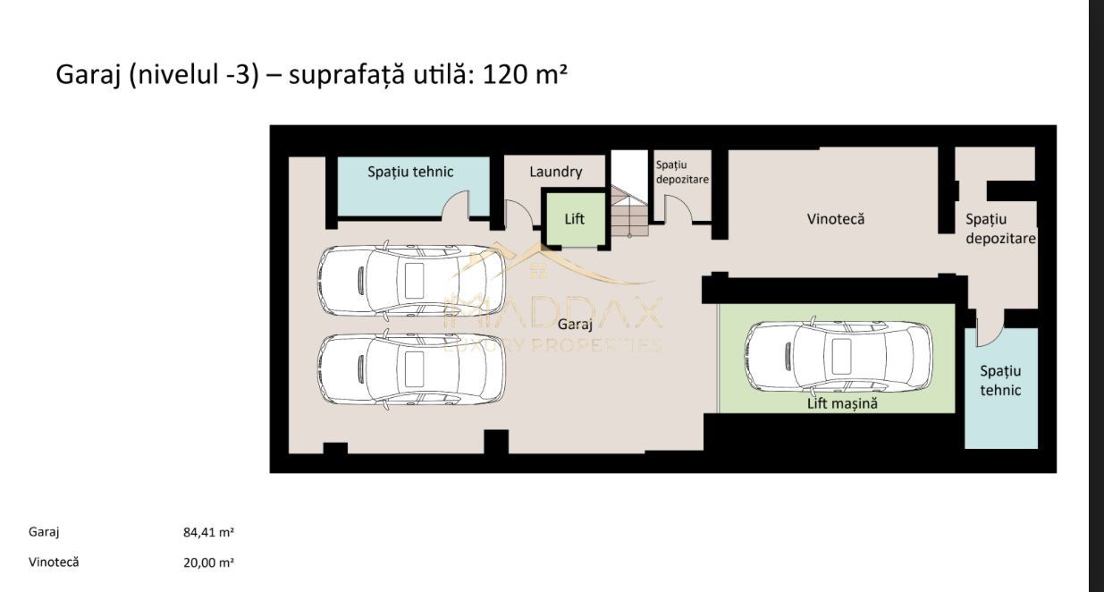 Extraordinary Penthouse *380 SQM useful* 3 parking // Primaverii - Schiță 58
