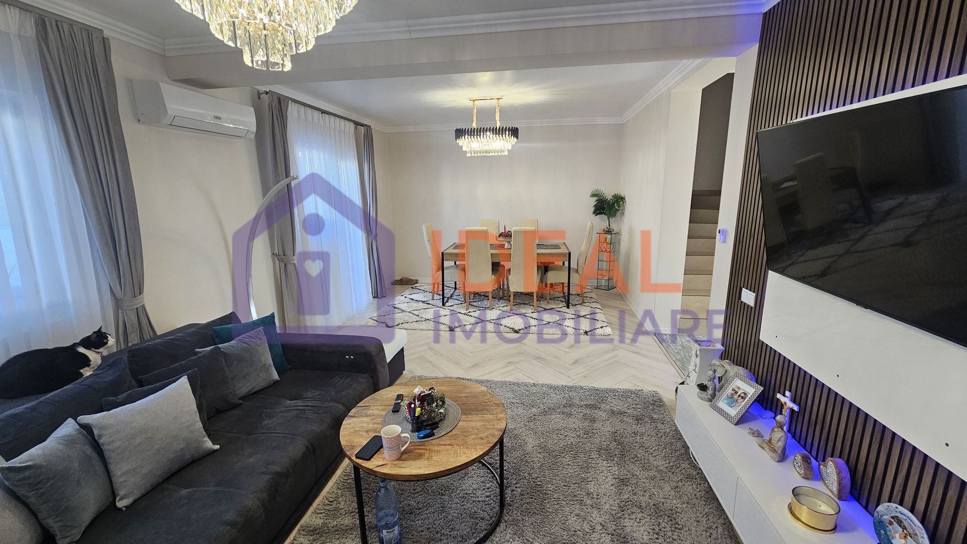 Casă tip duplex cu 4 camere, complet Mobilat, Selimbar - Poză 13