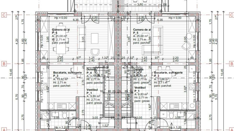 Casă nouă tip duplex izolat fonic în Livezeni - Poză 3