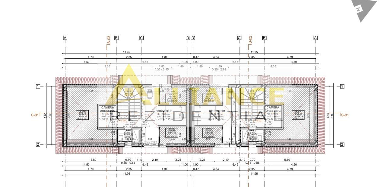 Casa P+1M || 5 Camere 4 Bai || 10 Minute Campus Scolar - Poză 7