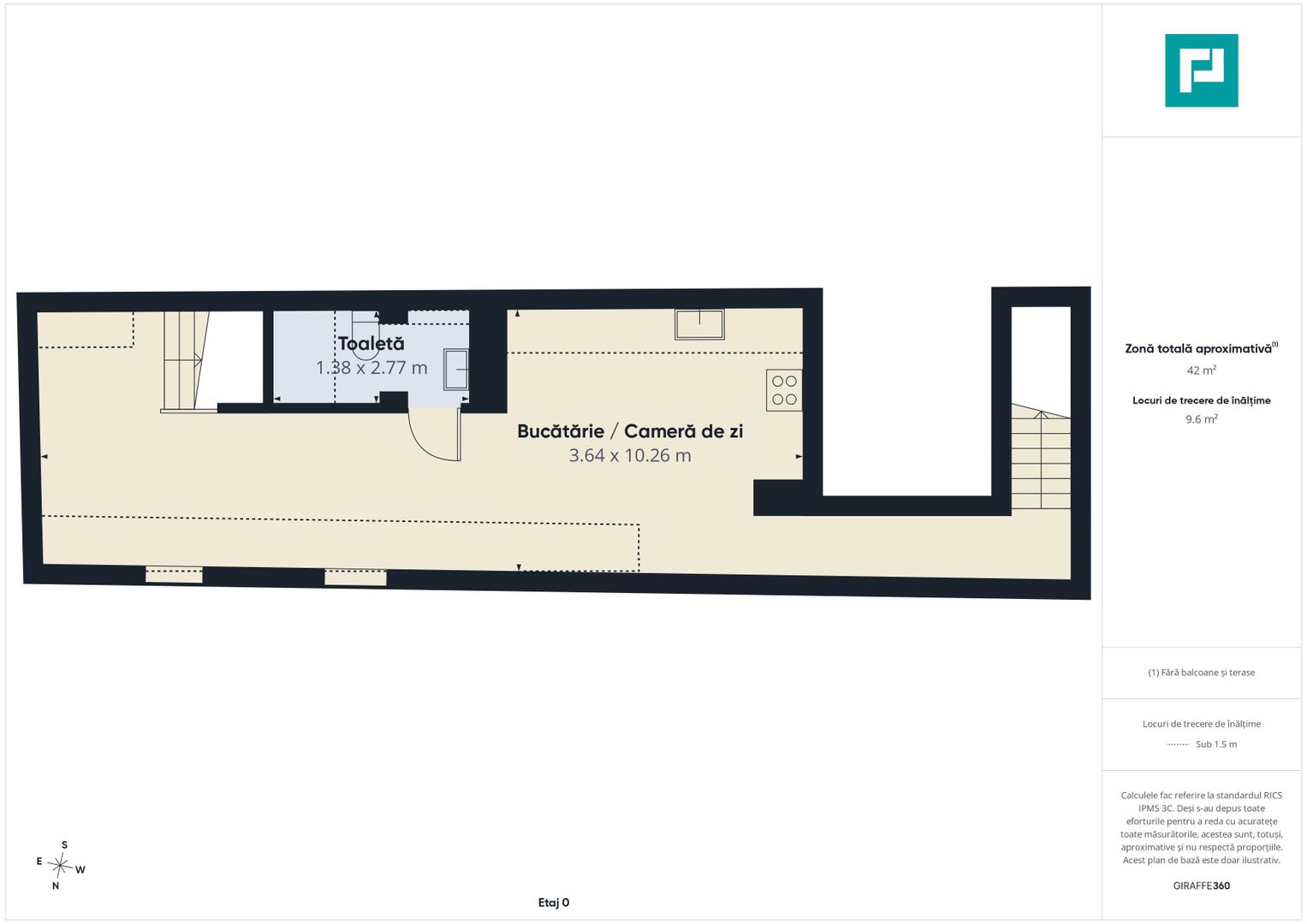 Apartament spațios cu 3 camere, zona centrală - Poză 27