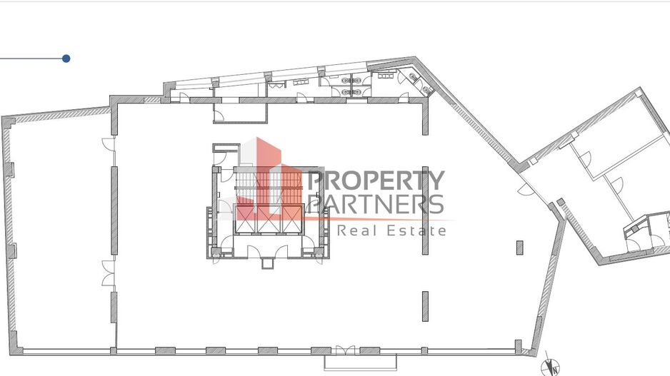 Spatiu de birouri disponibil, 10.5 - 12 euro/mp - Schiță 9