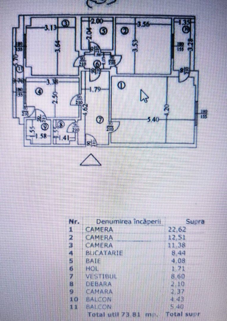 Vanzare Apartament 3 Camere Unirii - Sfanta Vineri - Poză 7