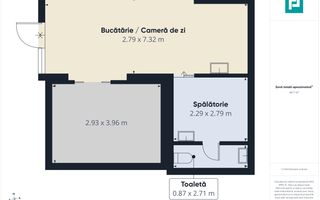 Spațiu comercial, complet aranjat, Velența - Schiță 9
