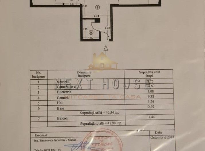 Apartament 2 camere Drumul Taberei - 20 m metrou Raul Doamnei! - Schiță 16