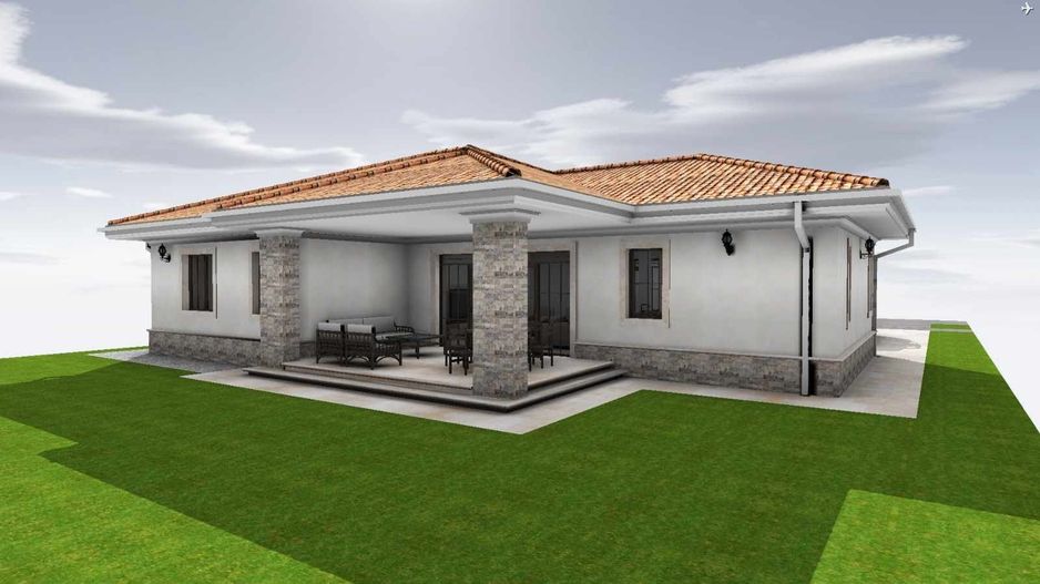 Casă nouă la roșu în Mândruloc - Poză 2