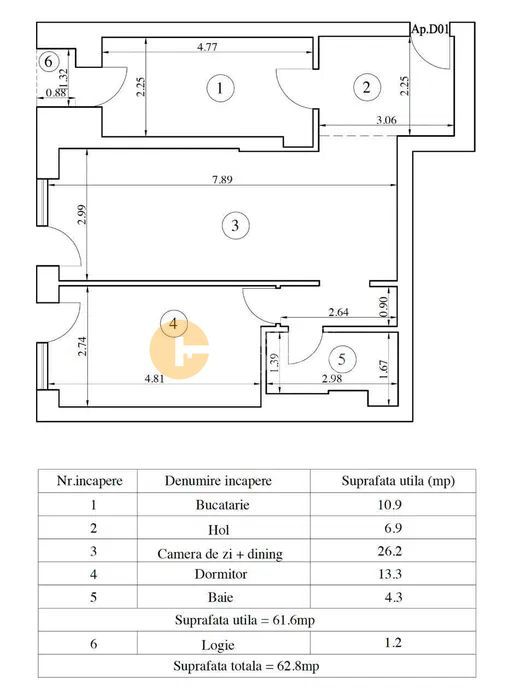 Chiriei - 2 camerei - Complex nou - Poză 7
