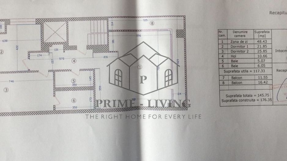 APARTAMENT SPATIOS LA INCHIRIERE IN BLOC BOUTIQUE ZONA FLOREASCA - Schiță 10