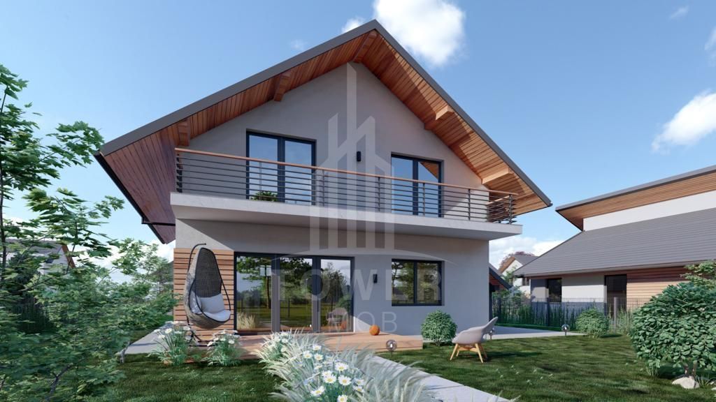 Casă individuală INDEPENDENTĂ ENERGETIC - CARTIER NOU , COMISION 0% - Poză 5