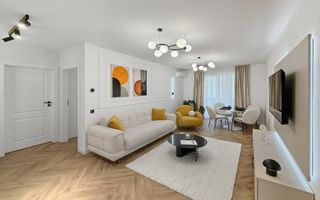 Apartament elegant cu 2 camere și balcon generos-Elite City! - Poză 1
