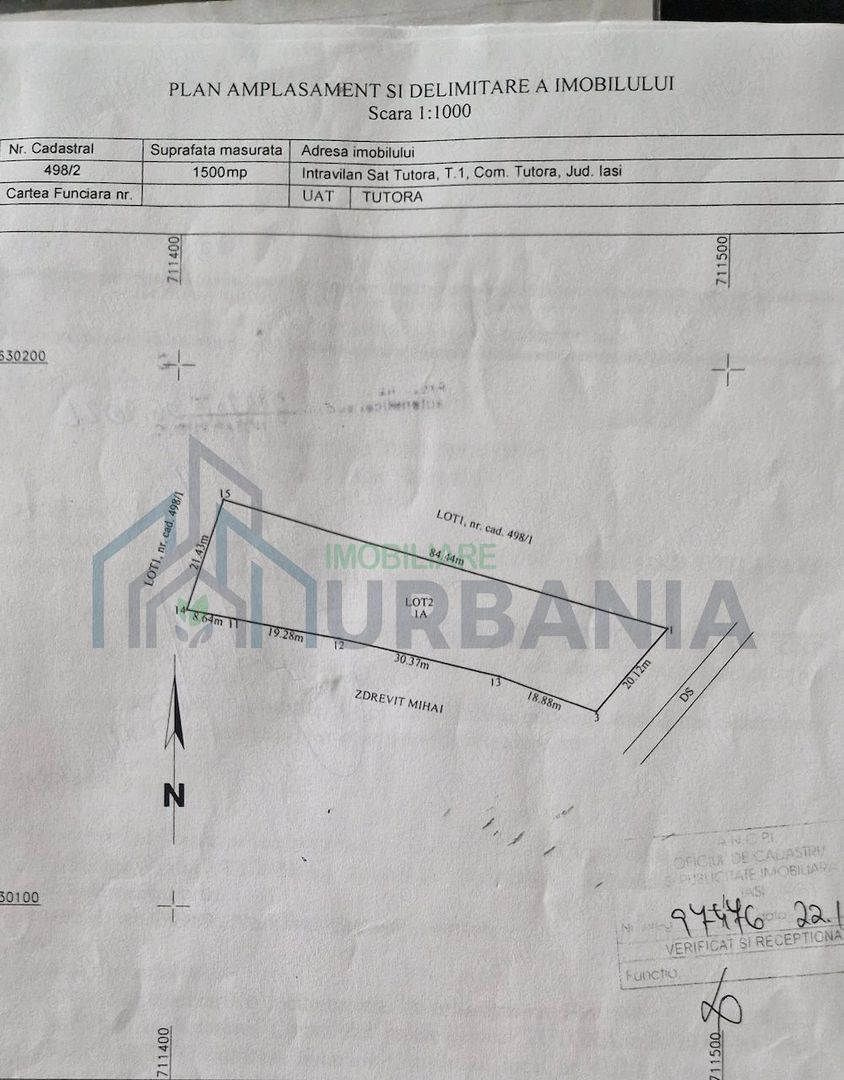 Teren de vanzare in Tutora - Poză 2