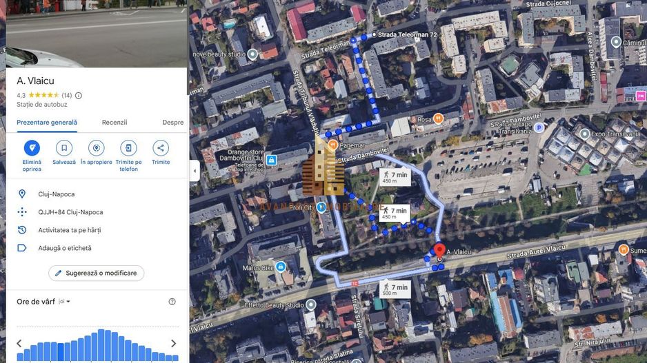 | Apartament cu 3 camere de vanzare | Decomandat | Cartierul Marasti | - Poză 12