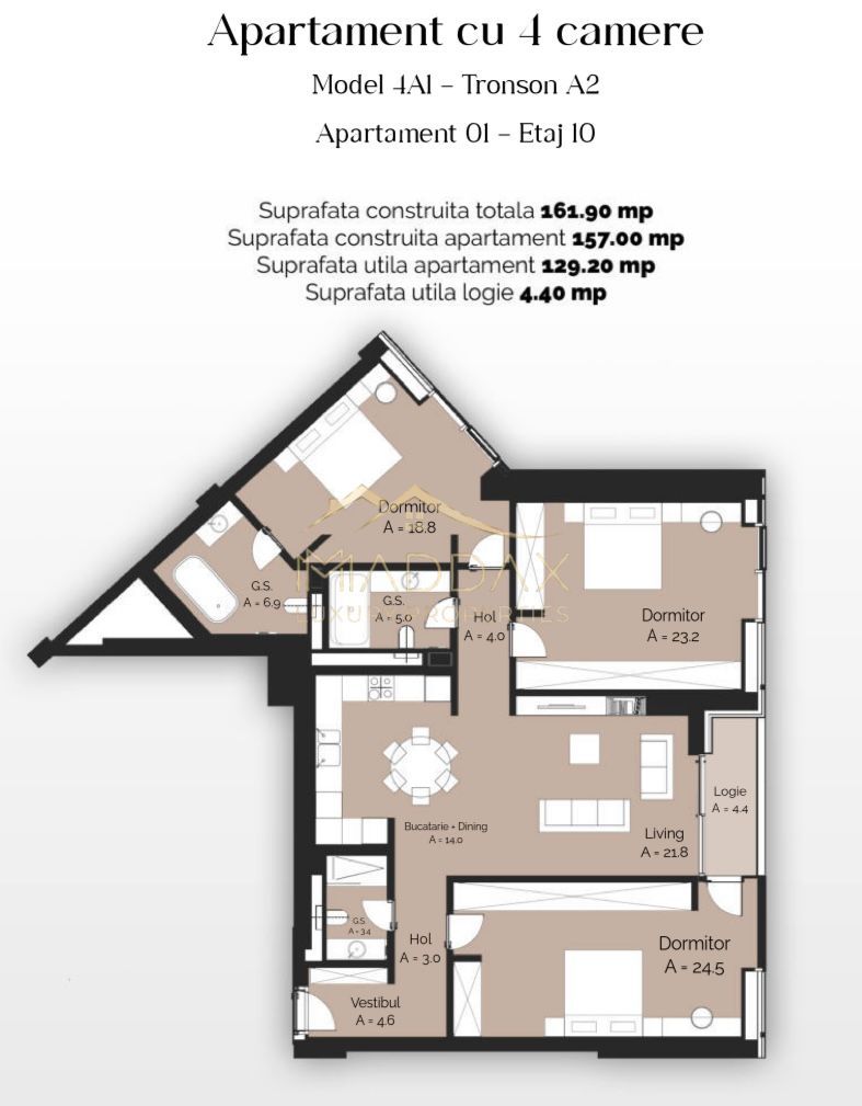 Proiect rezidențial // Apartamente 1-5 camere // Finalizare 2026 - Poză 70