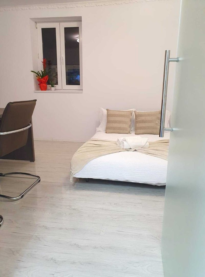 Închiriez apartament 2 camere, Unirii, demisol, pretabil locuit +birou - Poză 3