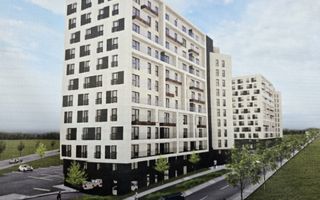 Apartament 1 cameră în bloc NOU - Poză 3