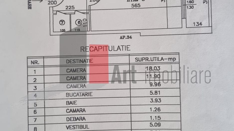 Apartament  3 cam Ion Mihalache - Poză 6