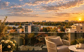 Apartament 4 camere cu terasă și vedere spre Lacul Floreasca | Rahmaninov - Poză 16