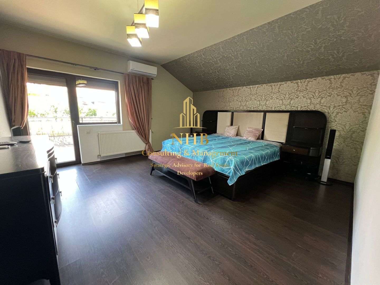 Vila de inchiriat 5 camere cu piscina -P+1- 208 mp Tunari- Pipera - Poză 21