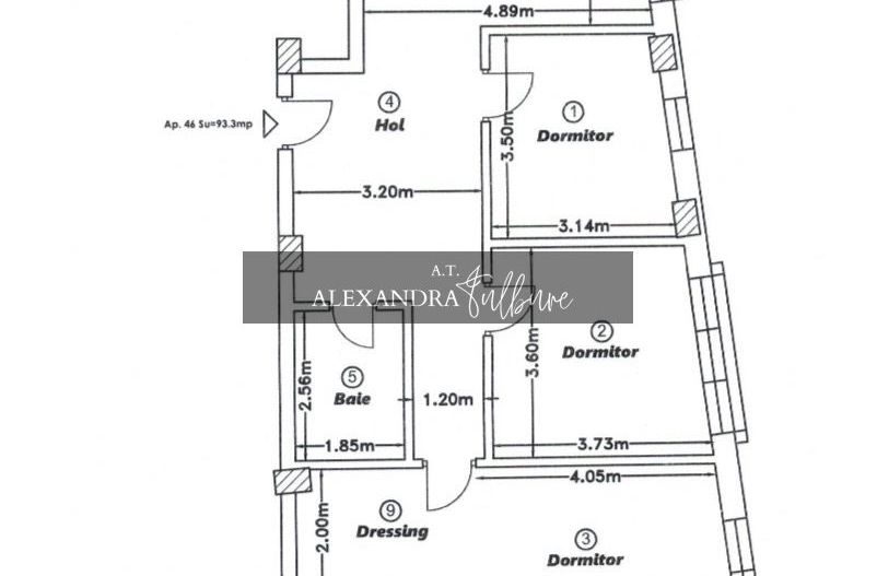 Apartament spatios | 102 mp | 3 dormitoare | parcare | C. Baciului - Poză 13