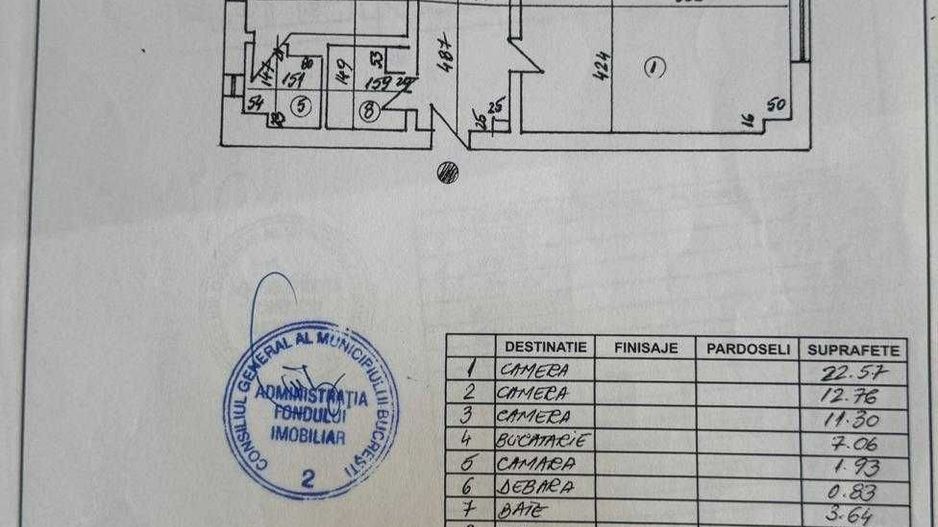 Apartament 3 camere, 77 mp, ansamblu Nerva Traian 14 - Poză 1