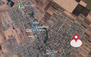 Teren intravilan, 500 mp, Str. Trandafirilor - Comuna Berceni - Poză 3