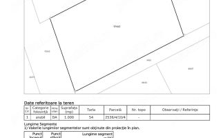 Teren intravilan 1000 mp, sat Miroslava, str. Marin Preda - Poză 4