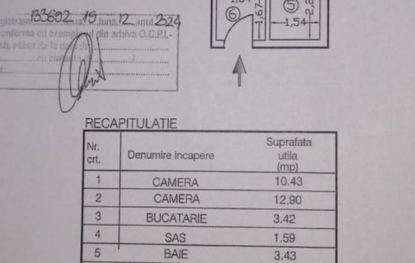 Apartament 2 camere renovat integral langa Parcul Drumul Taberei - Schiță 9