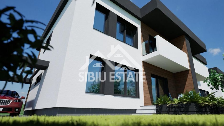 Casa nou 4 camere 129 mp utili Teren 250 mp zona buna Selimbar - Poză 1