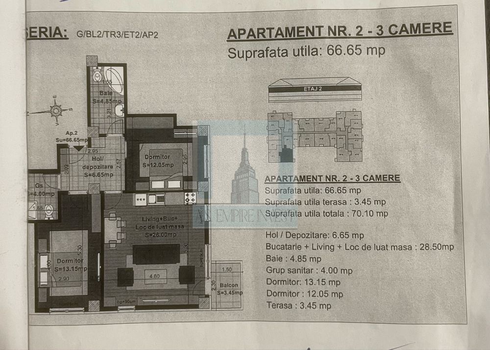 Apartament 3 camere - zona Tractorul - Poză 7