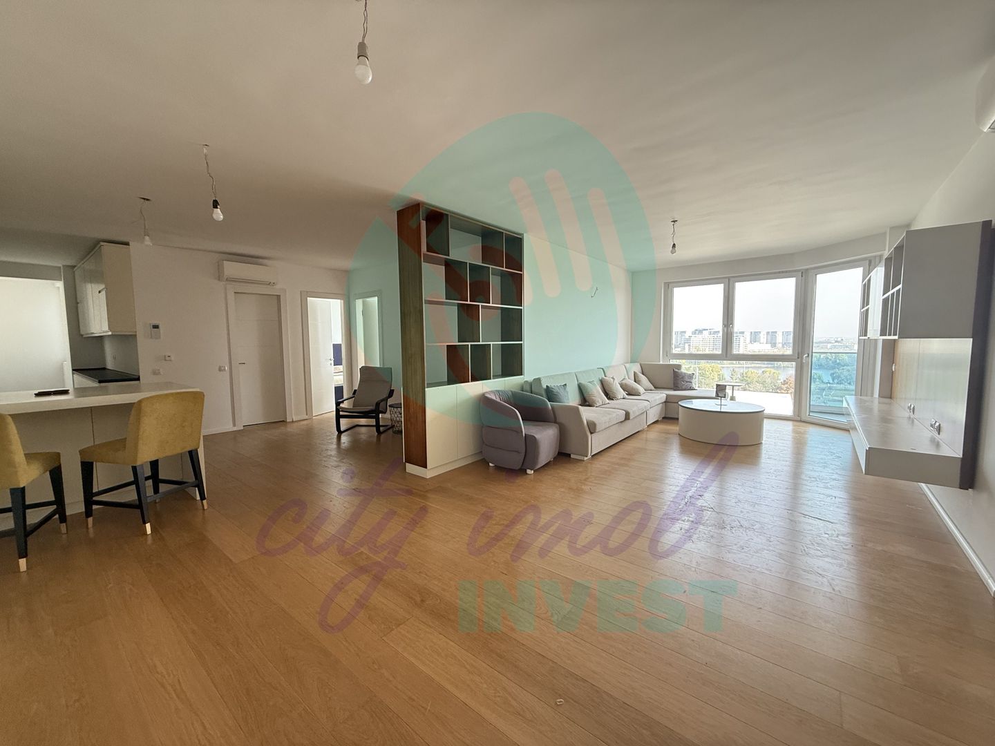 4 camere cu VEDERE PANORAMICA in Floreasca Residence - Poză 1