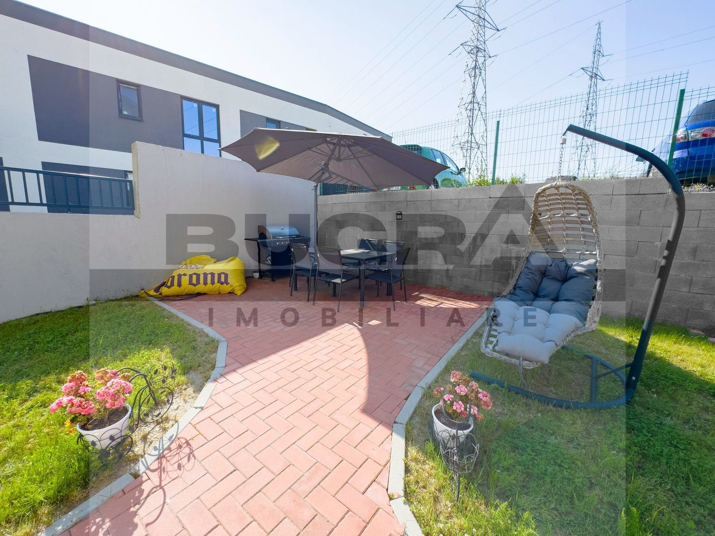 Apartament 3 camere,  70 mp, gradina 128 mp, parcare, zona Vivo - Poză 14