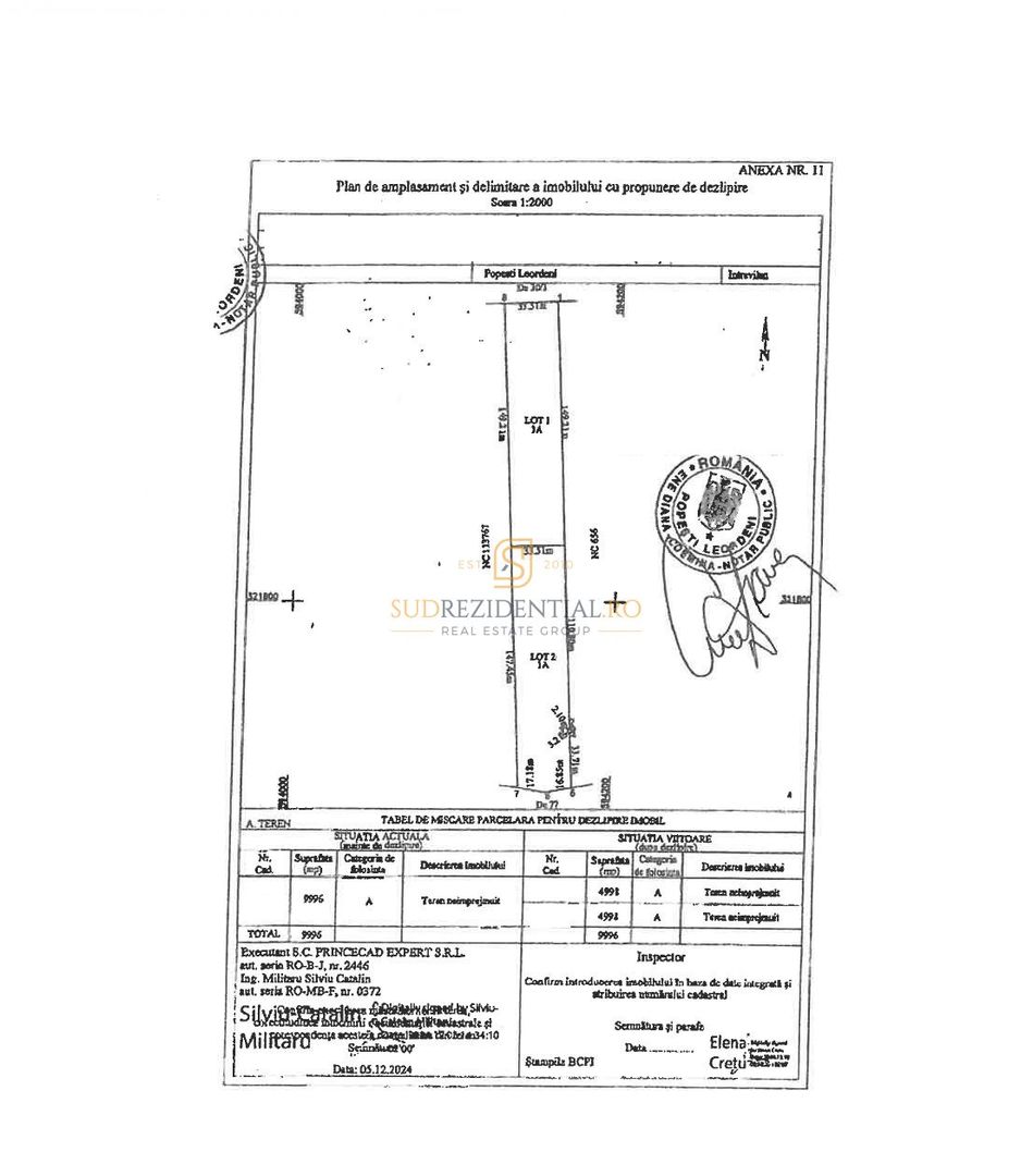Teren intravilan 9.996 mp, Popesti-Leordeni–investitie imobiliara - Poză 6