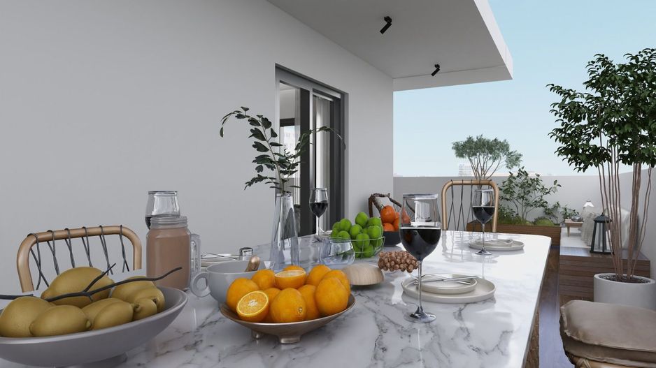 Penthouse NOU - 3 camere/2locuri de parcare/terasa 70mp - Poză 12