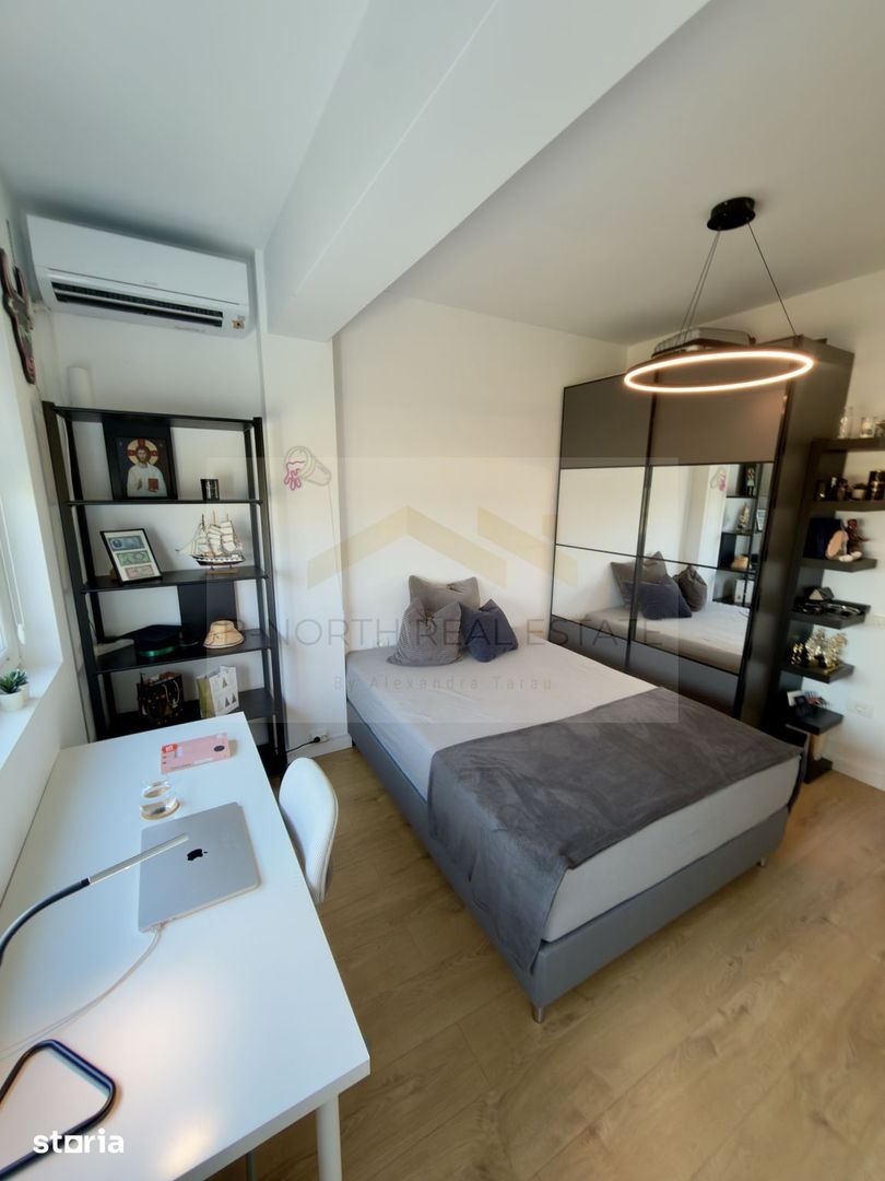 Apartament 3 camere premium | Orientare sud | 2 băi | 2 parcări City Nord Tunari - Poză 13