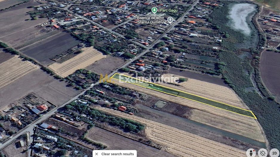 Teren in centrul satului Gagu, comuna Dascălu, ideal construcție. - Poză 1