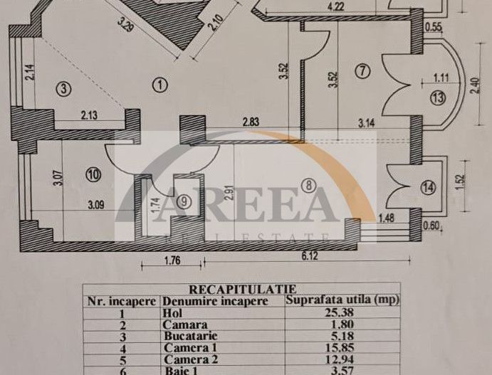 UNIRII FANTANI - 5 camere de vanzare - investitie rara si eleganta - Poză 8