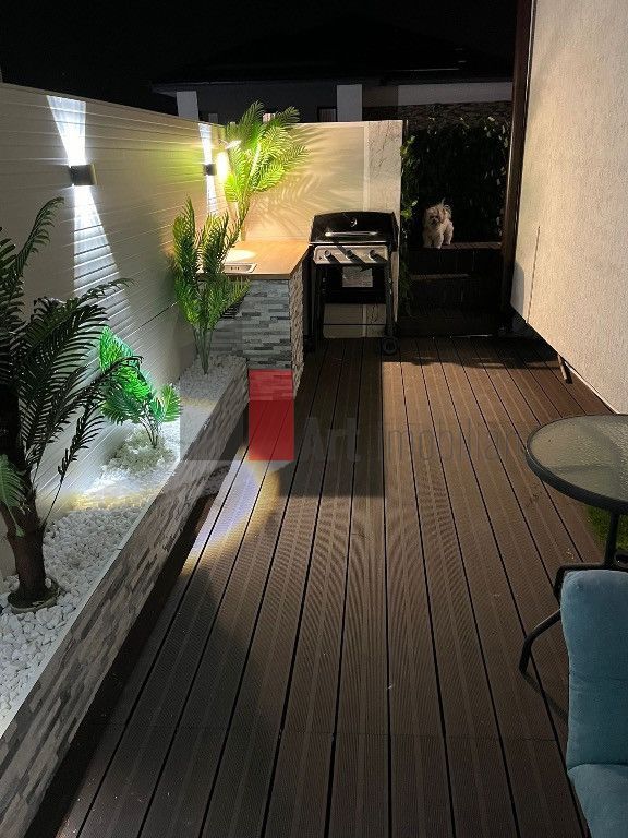 Apartament 3 camere cu terasa si curte +spatiu  comercial+loc parcare in Chiajna - Poză 12