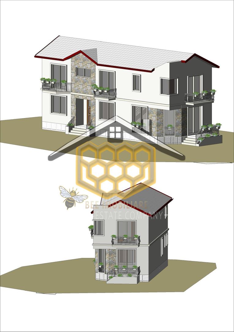Casa la rosu P+1 in cartier Catargiu - Comision 0% - Poză 1