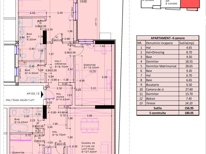 Apartament 4 camere de vanzare - Aviatiei - Poză 5
