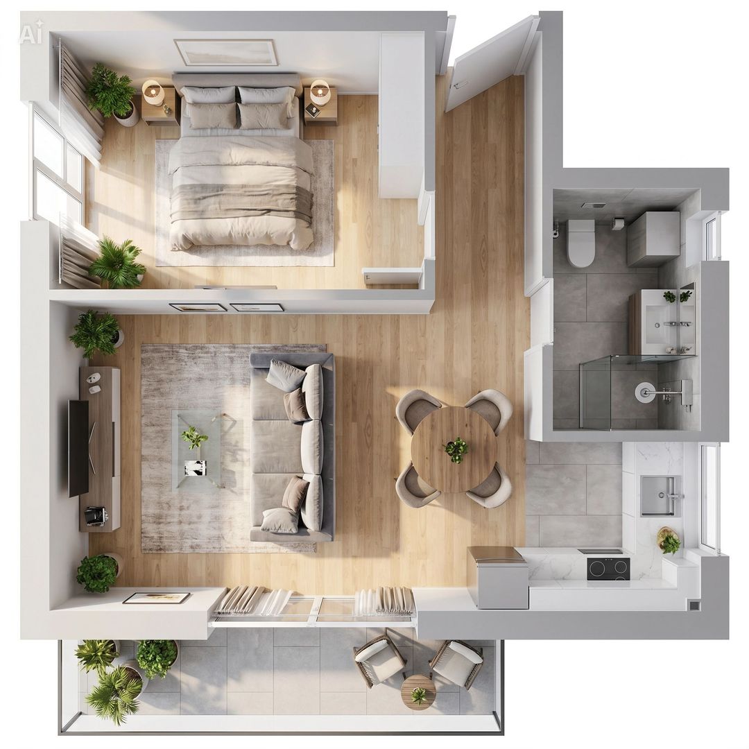 Apartament cu 2 camere, finisat nou, zona Cetatii - Poză 10