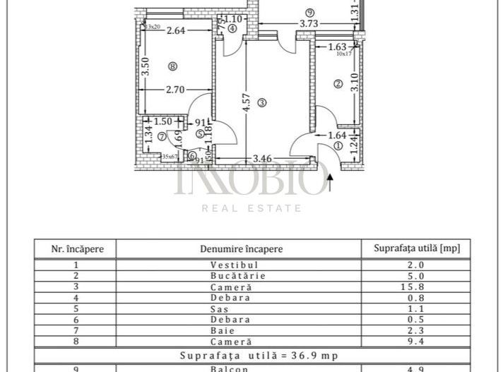 Apartament 2 camere de vanzare | Piata Amzei - Calea Victoriei - Poză 9
