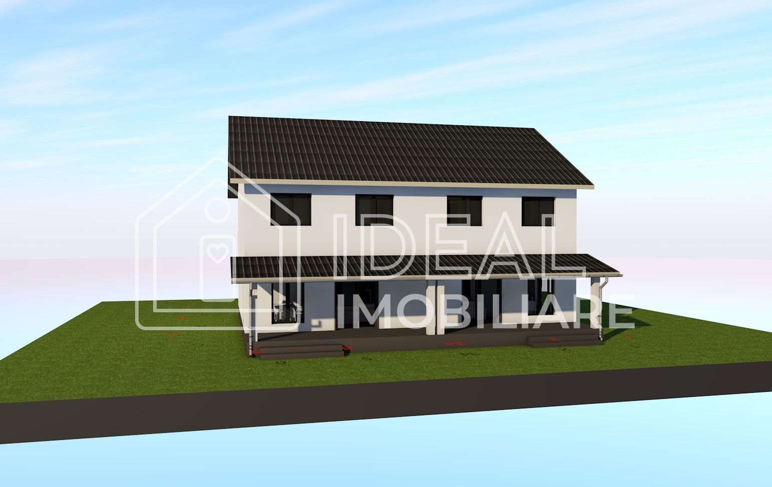 Duplex cu 4 camere si 250 mp de curte, in Selimbar - Poză 7