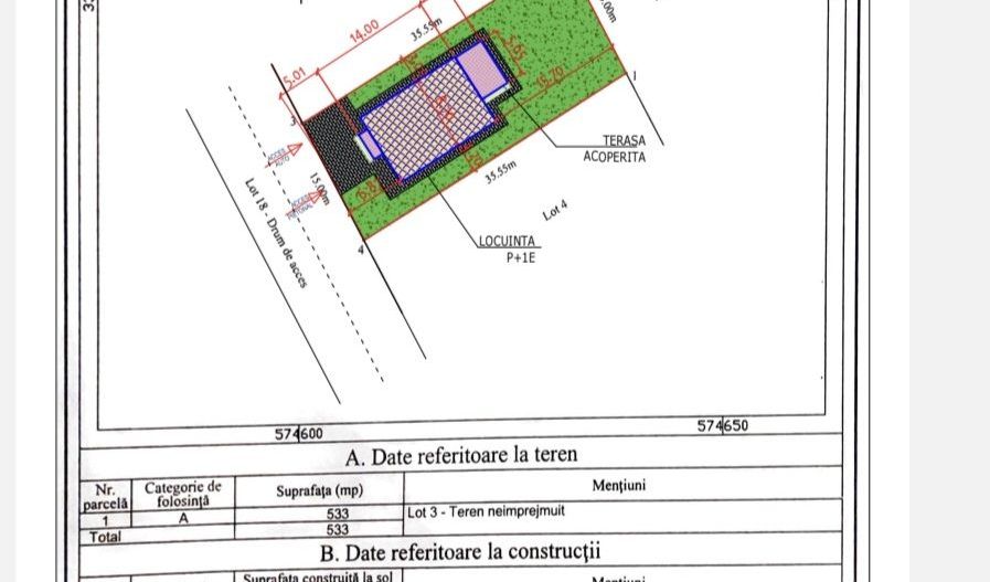 Teren 533 mp - Buftea - Poză 5