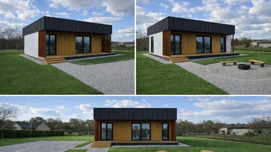 Casă-Vilă Modulară în apropiere de râul Nistru, Onițcani - Poză 9