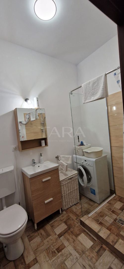 Apartament 2 camere decomandat, mobilat complet – zona Liceul Barițiu. - Poză 8