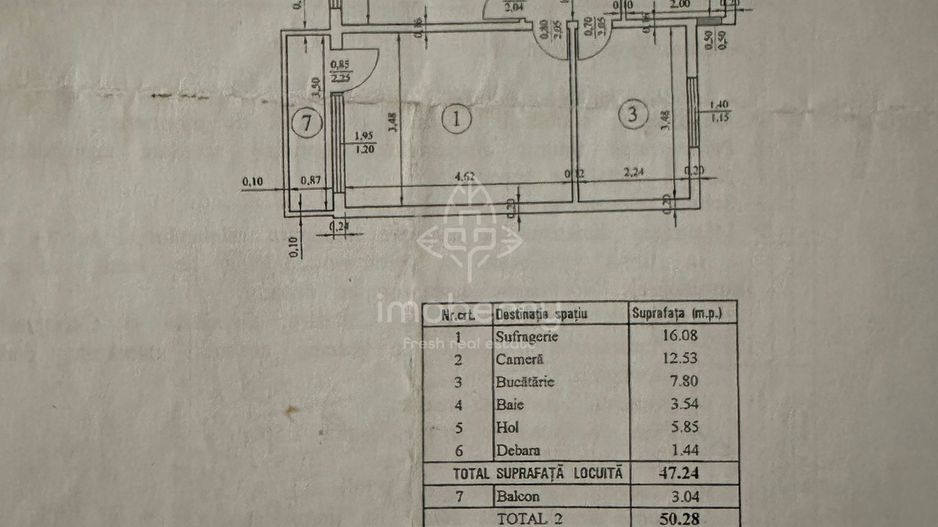 Vanzare apartament 2(doua) camere, Drumul Taberei-Mall Plaza, mobilat/utilat - Poză 11