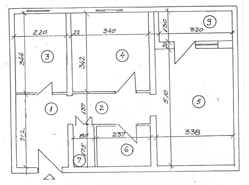 2 camere,  DECOMANDAT| FLOREASCA-POLONA - Schiță 18